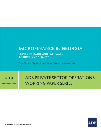 Microfinance in Georgia: Supply, Demand, and Pathways to Inclusive Finance封面