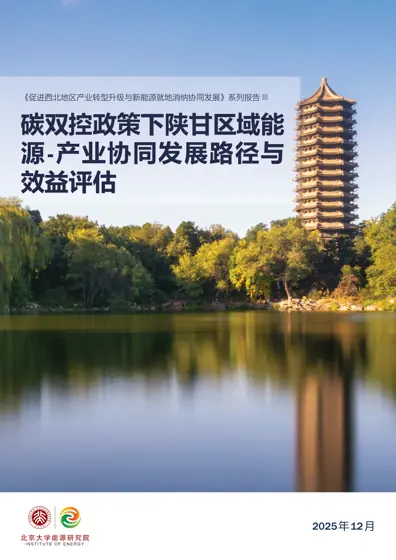 碳双控政策下陕甘区域能源-产业协同发展路径与效益评估封面