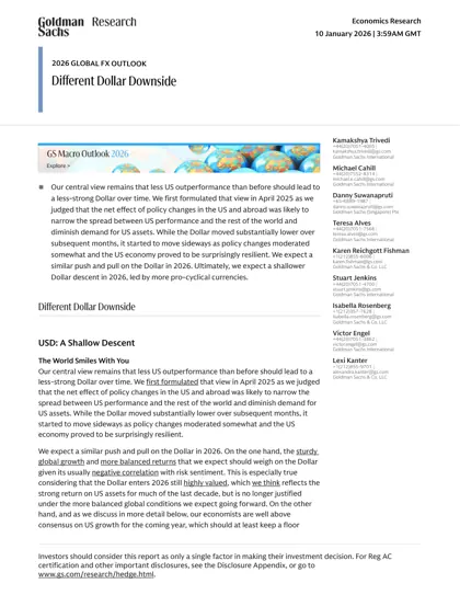 2026 Global FX Outlook封面