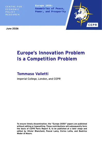 Europe’s Innovation Problem Is a Competition Problem封面