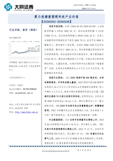 算力浪潮重塑硬科技产业价值封面