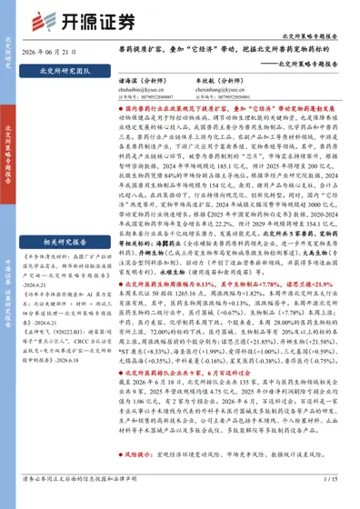 兽药提质扩容,叠加“它经济”带动,挖掘北交所兽药宠物药标的封面