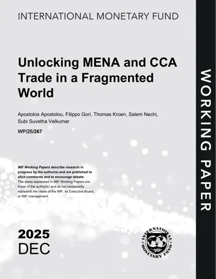 Unlocking MENA and CCA Trade in a Fragmented World封面