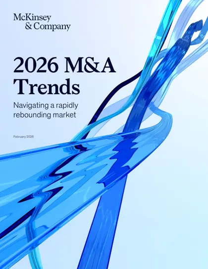2026 M&A Trends: Navigating a rapidly rebounding market封面