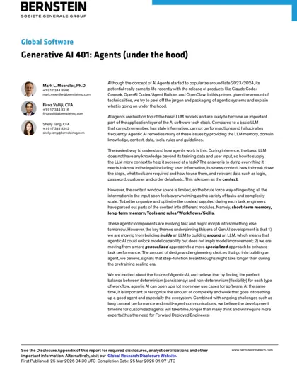 Generative Al 401: Agents (under the hood)封面