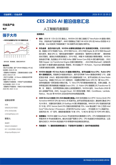 CES 2026 AI前沿信息汇总封面