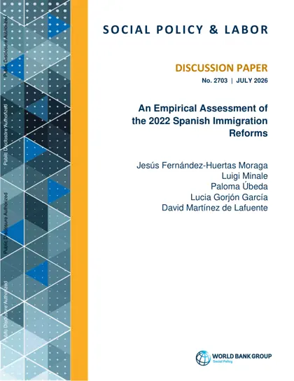 An Empirical Assessment of the 2022 Spanish Immigration Reforms封面