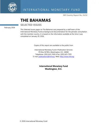 Labor Market Challenges in The Bahamas: Assessing Sources of Vulnerable and Informal Employment封面