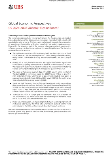 US 2026-2028 Outlook: Bust or Boom?封面