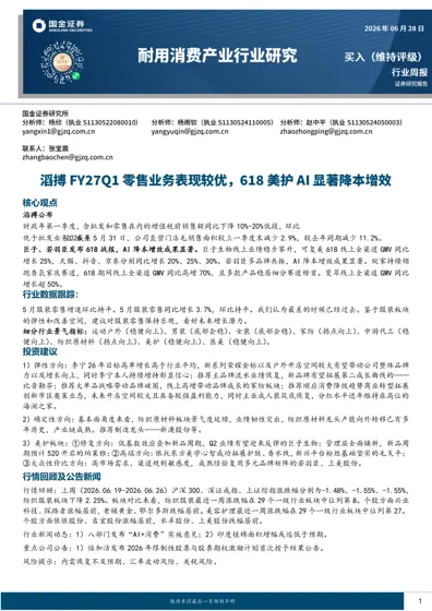 行业周报封面