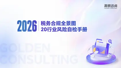 20大行业税务风险健康检查自评报告封面