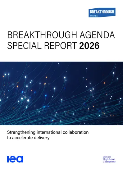 Breakthrough Agenda Special Report 2026封面