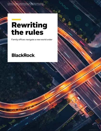 Rewriting the rules: Family offices navigate a new world order封面