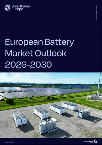 European Battery Market Outlook 2026-2030封面