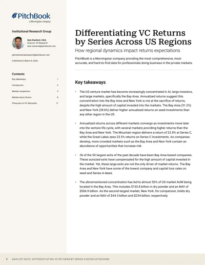 Differentiating VC Returns by Series Across US Regions封面