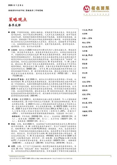 策略观点 - 春季反弹封面