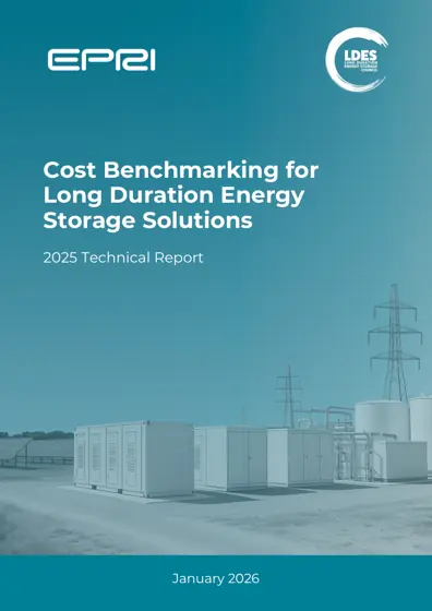 Cost Benchmarking for Long Duration Energy Storage Solutions 2025 Technical Report封面