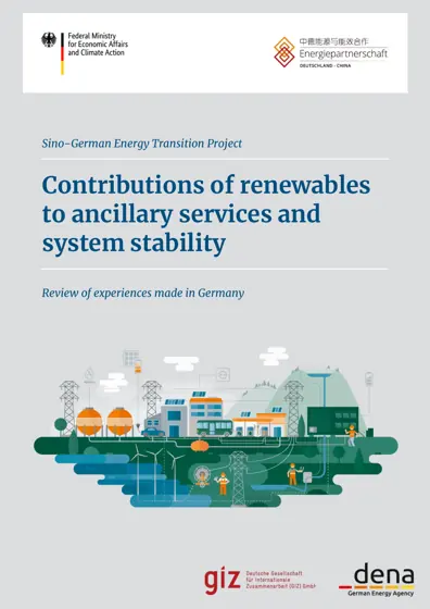 Contributions of renewables to ancillary services and system stability – Review of experiences made in Germany封面