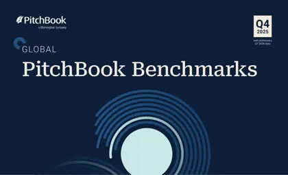 PitchBook Benchmarks: Global (Q4 2025, with preliminary Q1 2026 data)封面