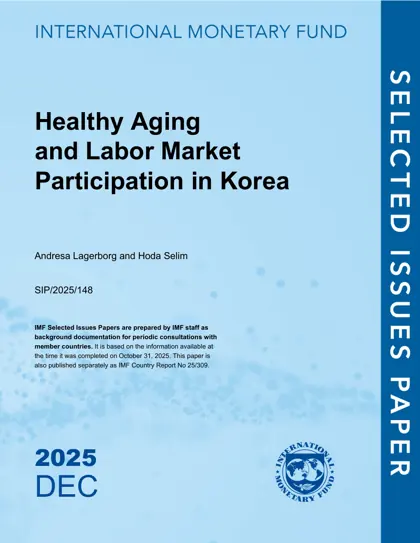 Healthy Aging and Labor Market Participation in Korea封面
