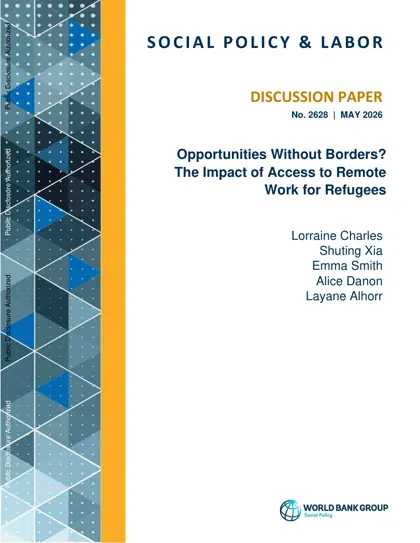 Opportunities Without Borders? The Impact of Access to Remote Work for Refugees封面