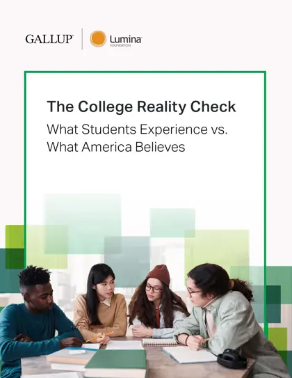 The College Reality Check: What Students Experience vs. What America Believes封面