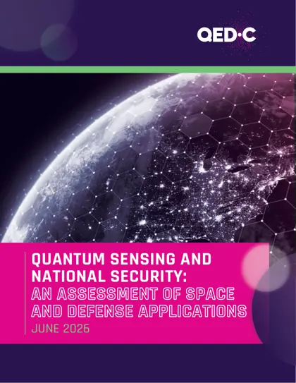 Quantum Sensing and National Security: An Assessment of Space and Defense Applications封面
