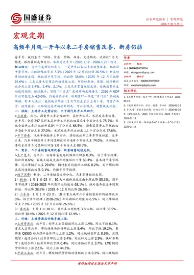高频半月观—开年以来二手房销售改善、新房仍弱封面