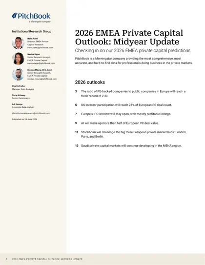 2026 EMEA Private Capital Outlook: Midyear Update封面