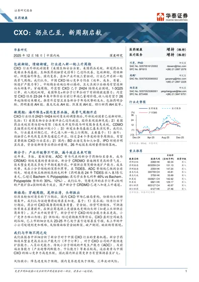 CXO：拐点已至，新周期启航封面