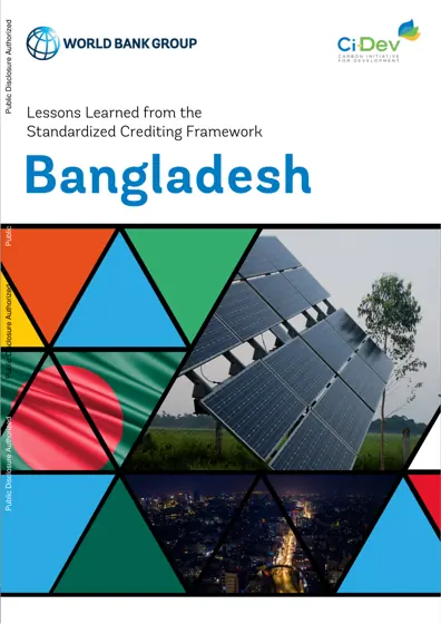 Lessons Learned from the Standardized Crediting Framework Bangladesh封面