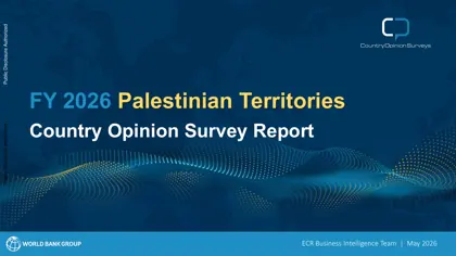 FY 2026 Palestinian Territories Country Opinion Survey Report封面