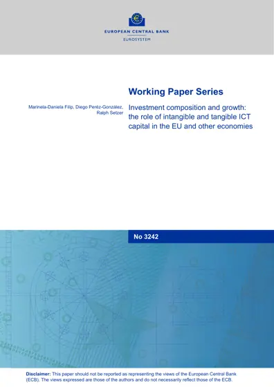 Investment composition and growth: the role of intangible and tangible ICT capital in the EU and other economies封面