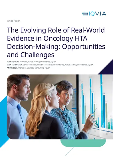 The Evolving Role of Real-World Evidence in Oncology HTA Decision-Making: Opportunities and Challenges封面