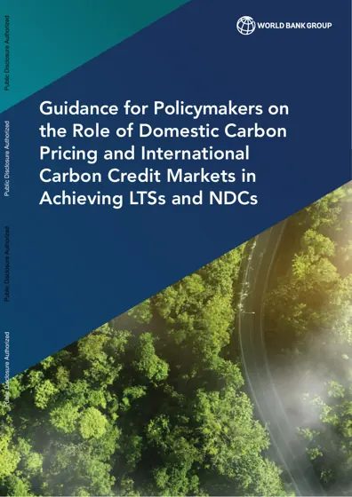 Guidance for Policymakers on the Role of Domestic Carbon Pricing and International Carbon Credit Markets in Achieving LTSs and NDCs封面