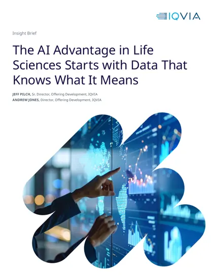 The AI Advantage in Life Sciences Starts with Data That Knows What It Means封面