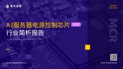 AI服务器电源控制芯片行业简析报告封面