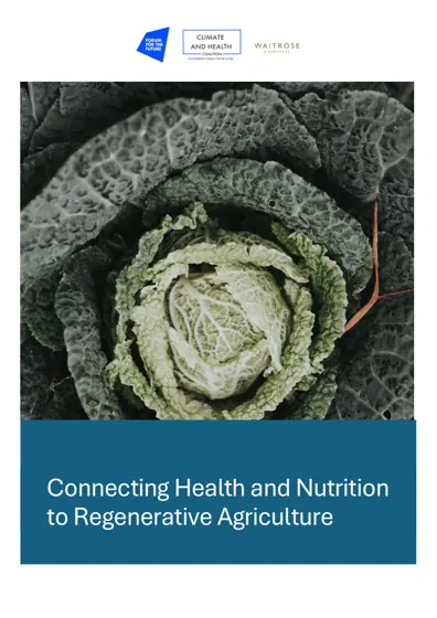 Connecting Health and Nutrition to Regenerative Agriculture封面