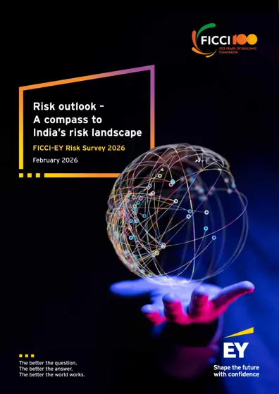FICCI-EY Risk Survey 2026: Risk outlook – A compass to India’s risk landscape封面
