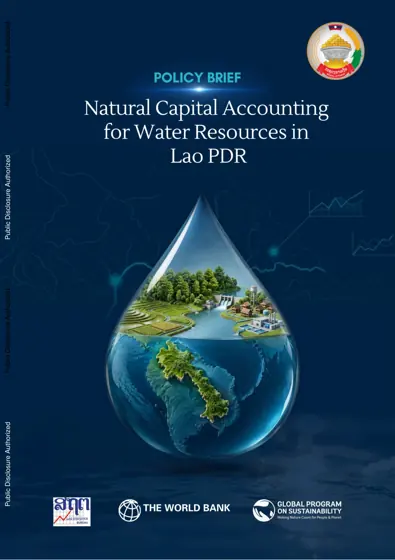 Policy Brief for Natural Capital Accounting for Water Resource in Lao PDR封面