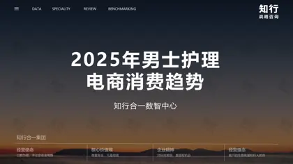2025年男士护理电商消费趋势封面