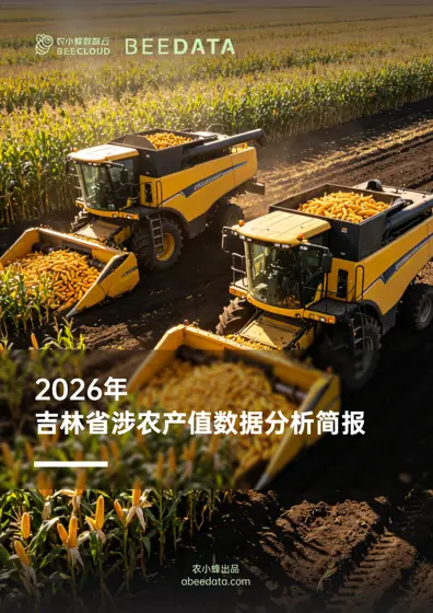 2026年吉林省涉农产值数据分析报告封面