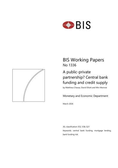 A public-private partnership? Central bank funding and credit supply封面