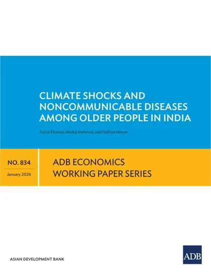 Climate Shocks and Noncommunicable Diseases Among Older People in India封面