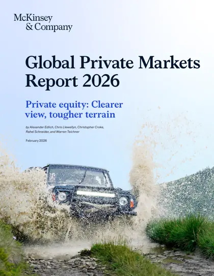Global Private Markets Report 2026: Private equity—Clearer view, tougher terrain封面