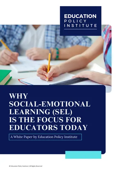 Why Social-Emotional Learning (SEL) Is the Focus for Educators Today封面