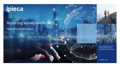 Ipieca annual reporting survey results 2025封面