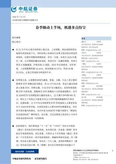 春季躁动上半场，机遇多点纷呈封面