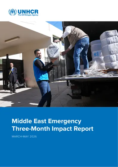Middle East Emergency: Three-Month Impact Report封面