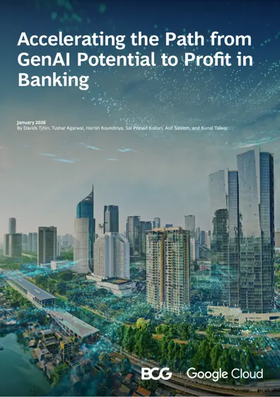 Accelerating the Path from GenAI Potential to Profit in Banking封面